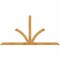 Ekena Millwork Richland Rough Sawn Timber Gable Bracket, Western Red Cedar, 96"W x 48"H x 2"D x 4"F, 12/12 Pitch GBW096X48X0204RIC00RWR - alternate 1